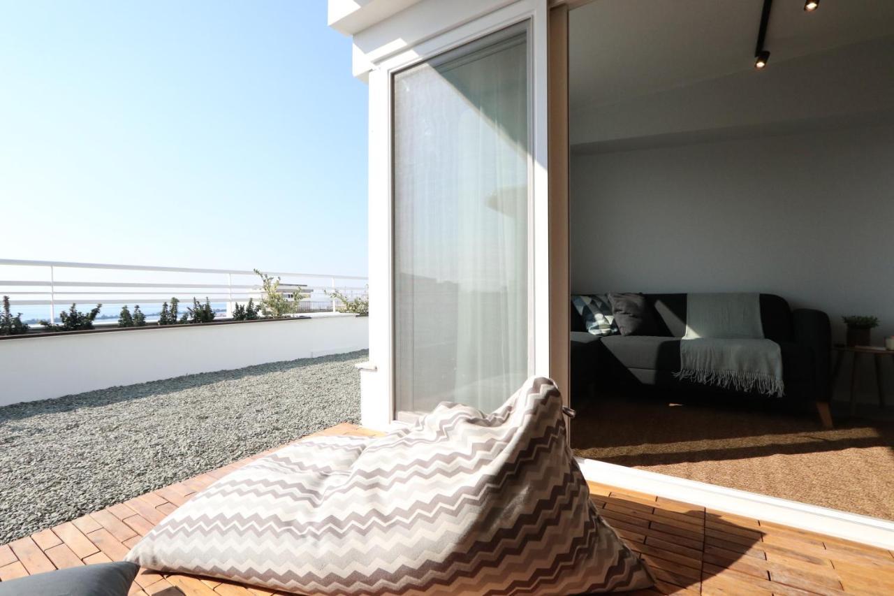 Apartamento Port De L'Eau Roof Garden Tesalónica Exterior foto