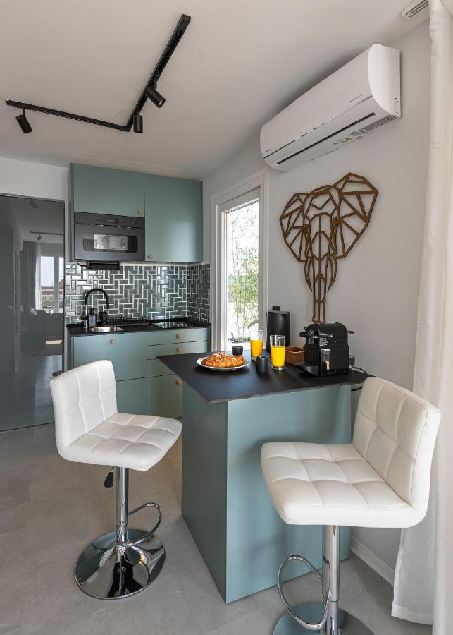 Apartamento Port De L'Eau Roof Garden Tesalónica Exterior foto